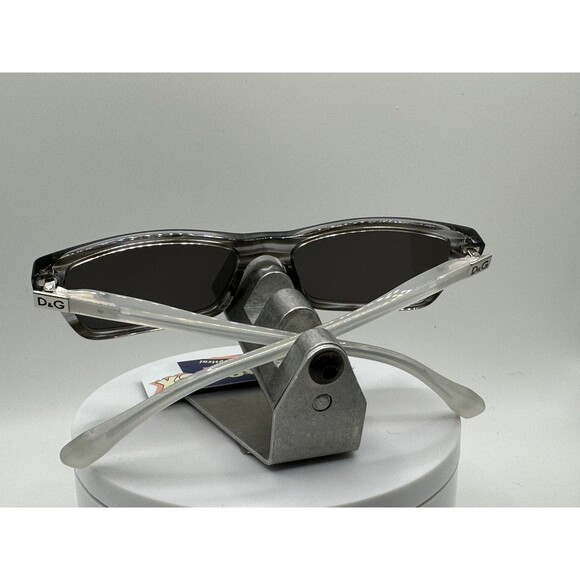 Vintage Y2K Sunglasses NOS 2000s Grey Lens Dolce & Gabbana 1215 Narrow Grey Zyl main image 3